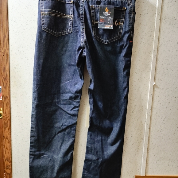 Lapco Mens Flame Resistant Jeans FR Jeans Size 36x32 Cat2 Straight Modern Fit - Picture 6 of 11